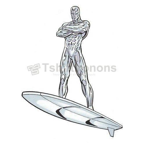 Silver Surfer T-shirts Iron On Transfers N7560